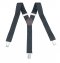 Hosenträger Schwarz, klassische Y-Form - 1