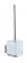 Vacuum-Loc® WC-Garnitur Mod. Quadro Edelstahl, Befestigen ohne bohren - 1