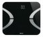 Analysewaage LED mit Bluetooth Schwarz, Körperfettwaage - 1