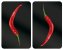 Herdabdeckplatten Universal Hot Peperoni 2er Set, für alle Herdarten - 1