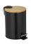 Treteimer Mod. Tortona Schwarz matt, Easy-Close Absenkautomatik - 1