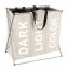 Wäschesammler Mod. Trio Beige, Wäschekorb, 130 l - 1