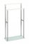 Handtuchbutler Mod. Debar Edelstahl, mit 2 Handtuchstangen - 1