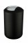 Schwingdeckeleimer Mod. Brasil Schwarz L, 6,5 Liter - 1
