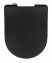 Premium WC-Sitz Mod. Sedilo matt Schwarz, aus antibakteriellem Duroplast - 1