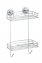 Mod. Vacuum-Loc® Wandregal 2 Etagen, Befestigen ohne bohren - 1