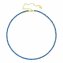 Collier vergoldet mit Zirkonia blau - 1