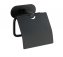 Turbo-Loc® Toilettenpapierhalter mit Deckel Mod. Orea Black M., mit Deckel - 1