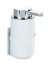 Wand Seifenspender Mod. Woya, Weiß, Keramik-Seifenspender, 250 ml - 1