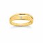Ring Gold 585 glanz/matt mit Brillant 0,02ct. - 1