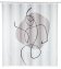 Duschvorhang Mod. Ladyline, 180 x 200 cm, Textil (100 % recyceltes Polyester) - 1
