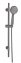 Brauseset Mod. Young Gunmetal Grey, Länge Stange: 66 cm - 1