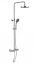 Duschsystem Mod. Young Eco mit Thermostat-Armatur Chrom, inkl. 2 Watersaving Regulatoren - 1