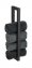 Handtuchhalter Mod. Reitani Schwarz matt, aus lackiertem Stahl - 1