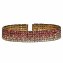 Armreif Strass-Armspange pink/rosa - 1
