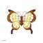 Wanddeko mit Licht Schmetterling - 1
