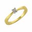 Ring 375/- Gold Brillant 0,10ct. - 1