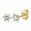 Ohrringe Gold 585 mit 2x Brillant zus. 0,50 ct. - 1