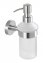 Seifenspender Mod. Bosio Edelstahl matt, Fassungsvermögen ca. 200 ml - 1