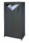 Kleiderschrank Mod. Deep Black, mit Reißverschluss - 1