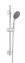 Brauseset Watersaving Chrom, Länge Stange: 70 cm - 1