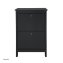 Schuhschrank Hayet Schwarz - 1