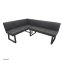 Eckbank 152 x 192 cm Vemal kurzer Schenkel links - 1