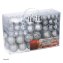 Weihnachtskugel Set 100 Stück Silber - 1
