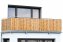 Balkon-Sichtschutz BAMBUS, witterungsbeständig - 1