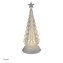 Weihnachtsdeko Tannenbaum mit Licht drehend - 1
