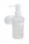 Turbo-Loc® Seifenspender Mod. Orea White matt, aus rostfreiem Edelstahl - 1