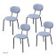 Stuhl Anella Grau 4er-Set - 1