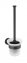 WC-Garnitur Mod. Bosio offen Edelstahl Black matt, rostfrei - 1