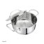 Bratentopf mit Deckel Radiant Silver 24 cm - 1