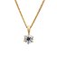 Anhänger mit Kette 750/- Gelbgold 1 Brillant 1,0 ct. - 1