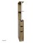 Raumteilerregal 136 cm Thekla Artisaneiche - 1