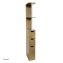 Raumteilerregal 136 cm Thekla Baumscheibe - 1