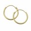 Ohrringe Gold 585 mit einem Durchmesser von 15mm - 1