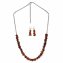 Schmuckset Set aus Collier und Ohrhänger Bernstein braun günstig online kaufen