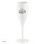 Sektglas 100 ml mit Druck CHEERS No. 1 WELCOME BABY - 1