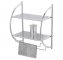 Exclusiv Wandregal mit 2 Ablagen, mit Handtuchhalter - 1