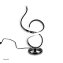 LED Tischlampe 38 cm Spirale Silber - 1