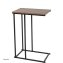 Beistelltisch Metall + MDF Natur - 1
