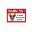 Blechschild Wachhund Jack Russell Terrier - 1