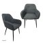 Stuhl Albany Waffle Grau 2er-Set - 1