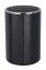 Schwingdeckeleimer Mod. Inca Black, hochwertiger Kunststoff, 5 Liter - 1