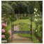 Gartenbank mit integriertem Rosenbogen - 1