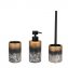 Bad-Accessoire Set Mod. Lacona, 3-teilig, aus hochwertigem Beton - 1