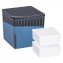 Raumentfeuchter Mod. Cube Blau 1000 g & Nachfüller, für Räume bis ca. 80 m³ - 1