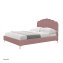 Bett 140 x 200 cm Yoris Pink - 1
